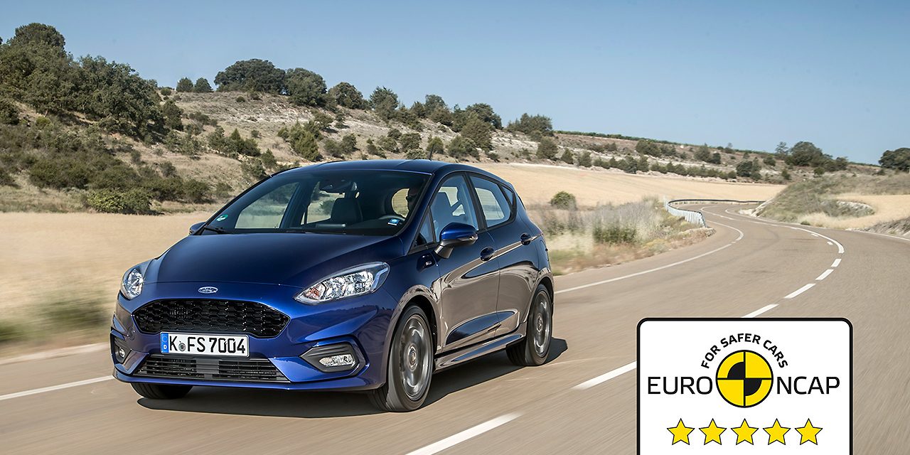 Nowa Fiesta zdobywa 5-gwiazdek w testach EURO NCAP