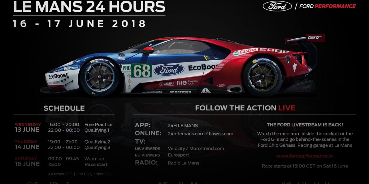 Ekipa Forda gotowa do najtrudniejszego wyścigu w sezonie – 24H Le Mans.